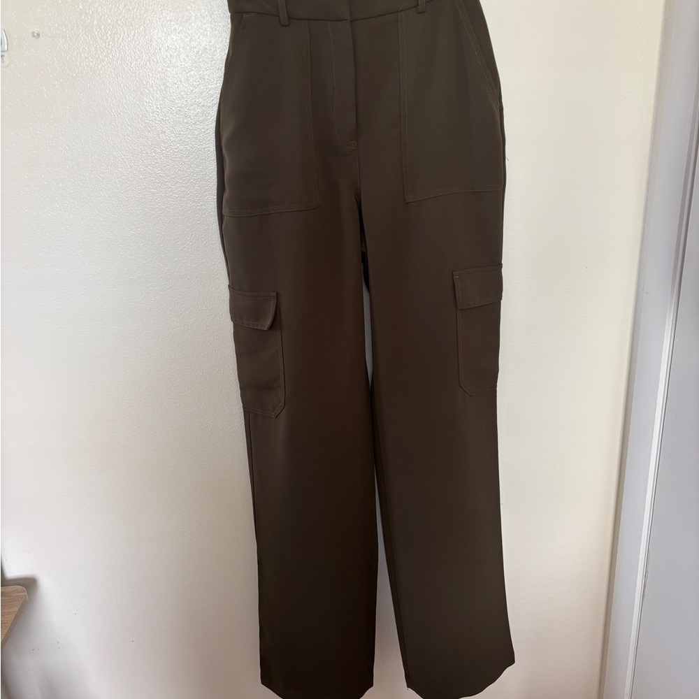 Women's Brown Cargo Pants